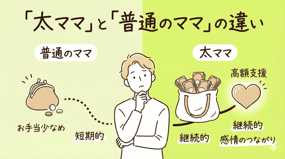 太ママと普通のママの違い
